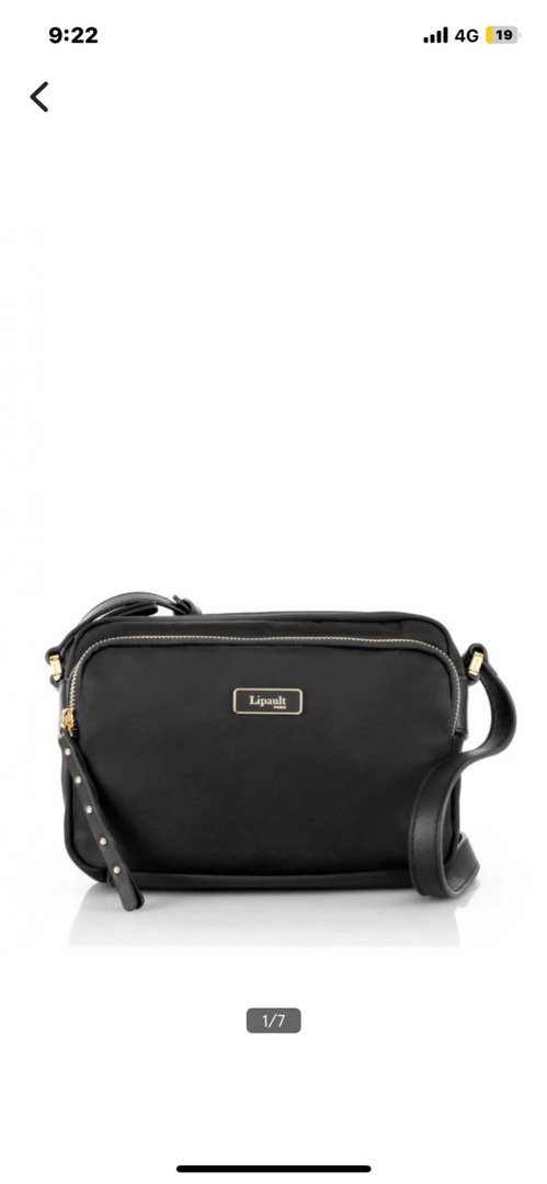Lipault plume outlet essentials crossbody bag