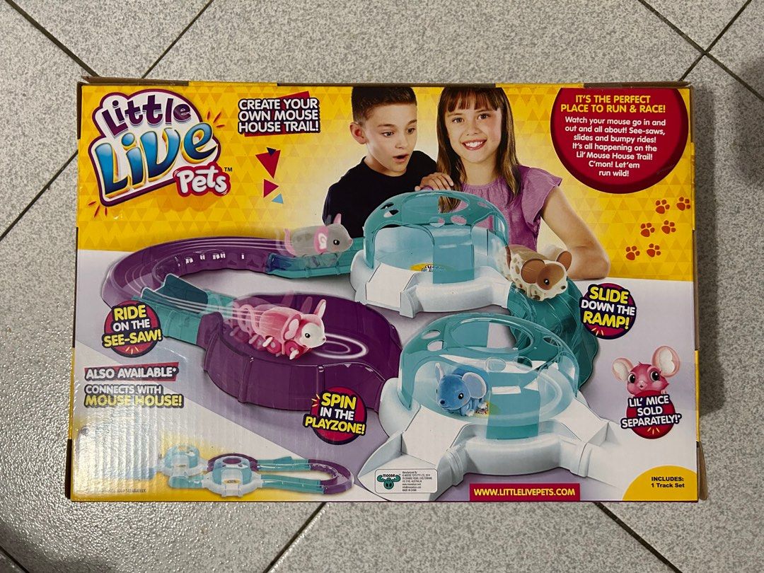 Little Live Pets Lil Mouse House Trail Hobbies Toys Toys Games on Carousell