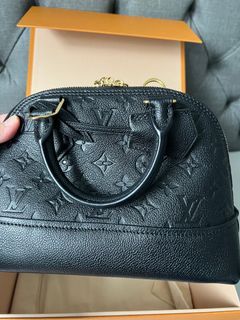 Louis Vuitton Neo Alma BB Monogram Empreinte Noir/ Safran, Luxury, Bags &  Wallets on Carousell