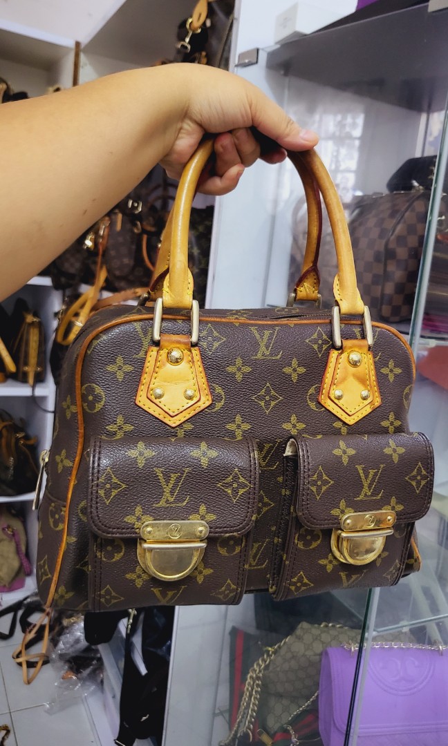 Louis Vuitton Manhattan pm, Luxury, Bags & Wallets on Carousell