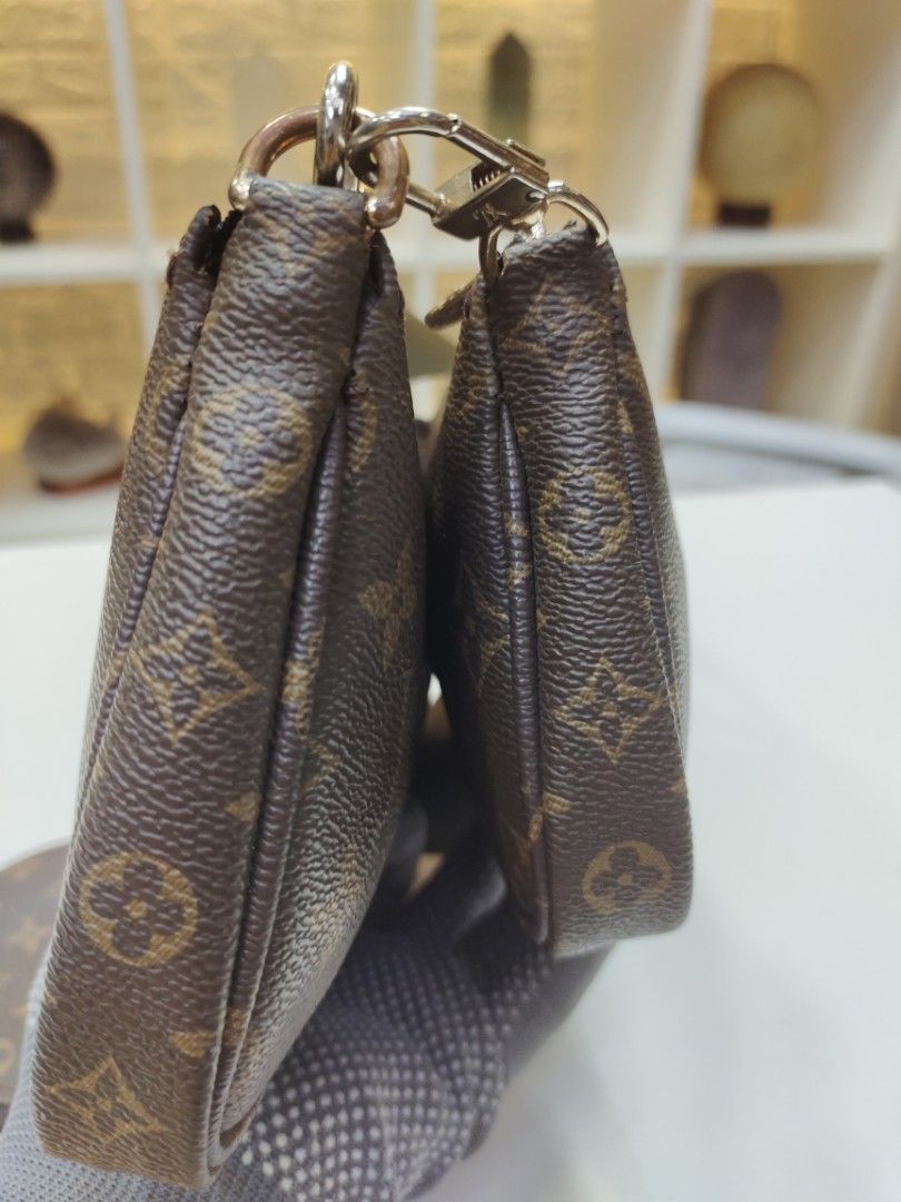 Louis Vuitton Shoulder Bag Multi Pochette Accessoires Monogram Canvas Brown
