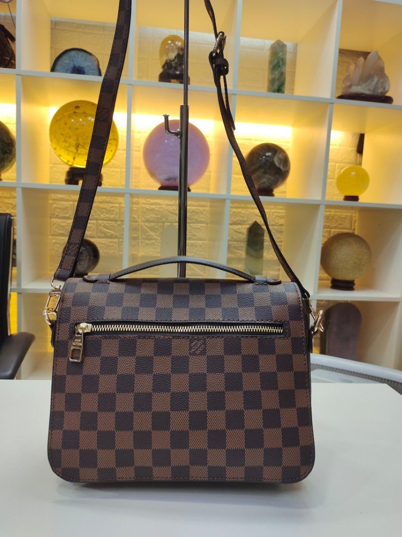Louis Vuitton Pochette Metis Damier Ebene Sling bag, Luxury, Bags