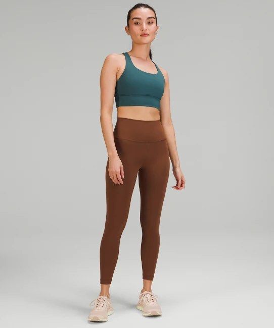 In Alignment Longline Bra *Light Support, B/C Cup, Pink Clay