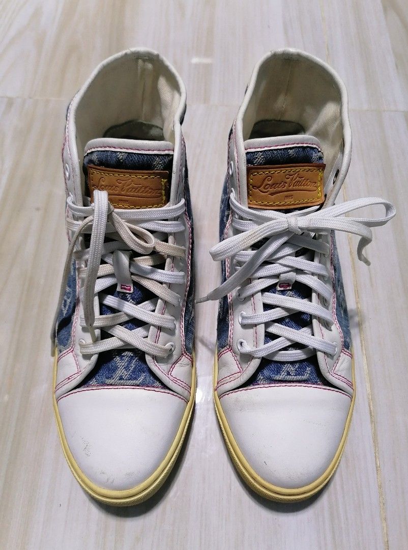 Louis Vuitton MS0250 163H Rivoli Sneakers White 26.5cm, Men's Fashion,  Footwear, Sneakers on Carousell