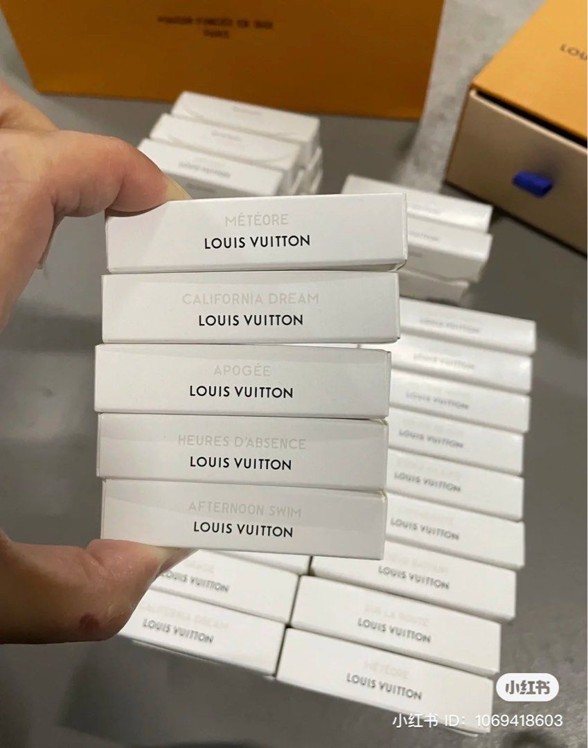 Louis Vuitton Pacific Chill Eau de Parfum 3 Samples Spray - 2ml