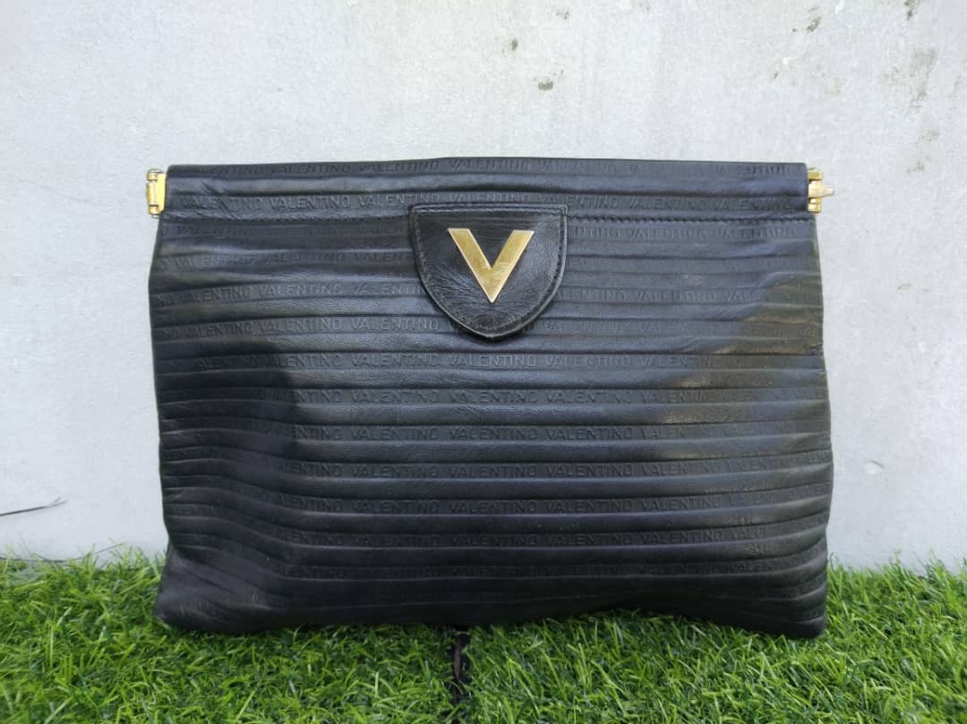 Mario valentino clutch bag, Luxury, Bags & Wallets on Carousell