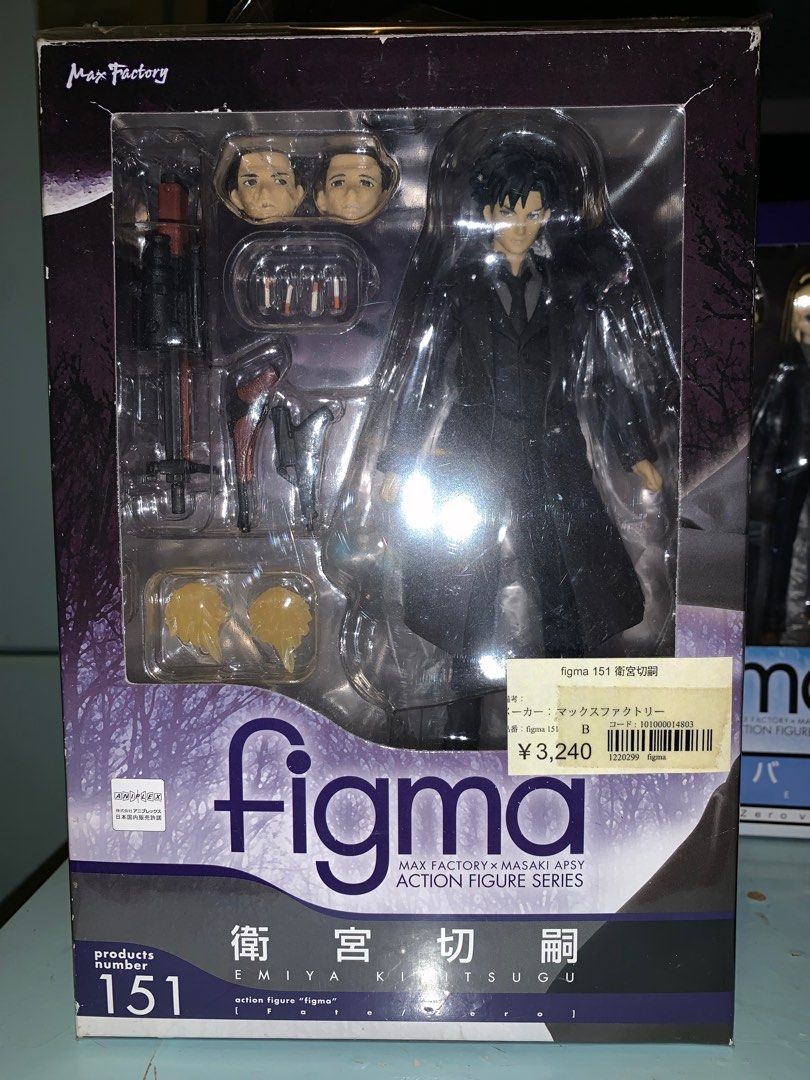 中古品）Max Factory figma 126 Fate/Zero Saber & figma 151 衛宮切嗣