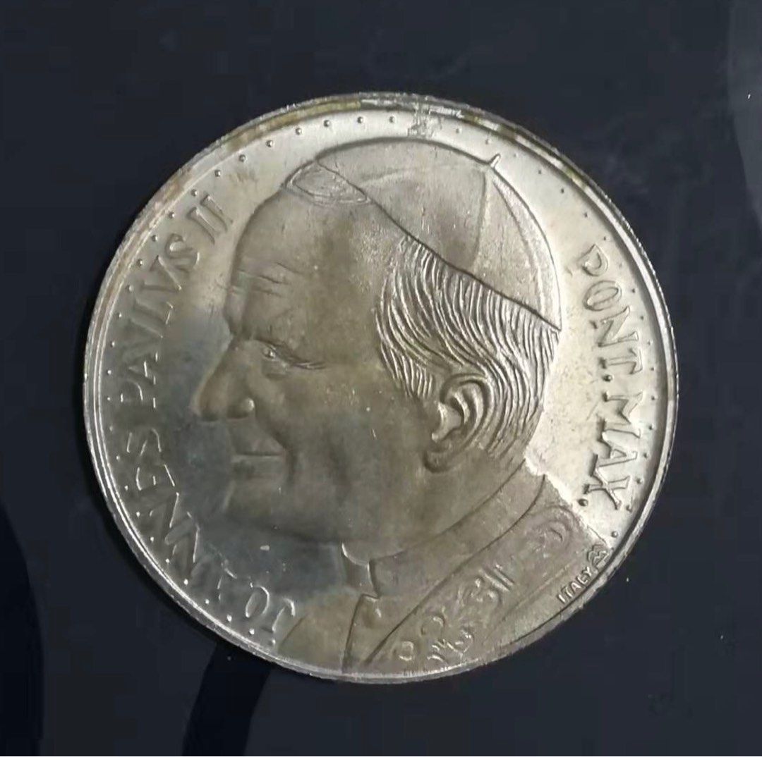 Medal Joannes PAVLVS II PONT MAX Hobbies Toys Collectibles