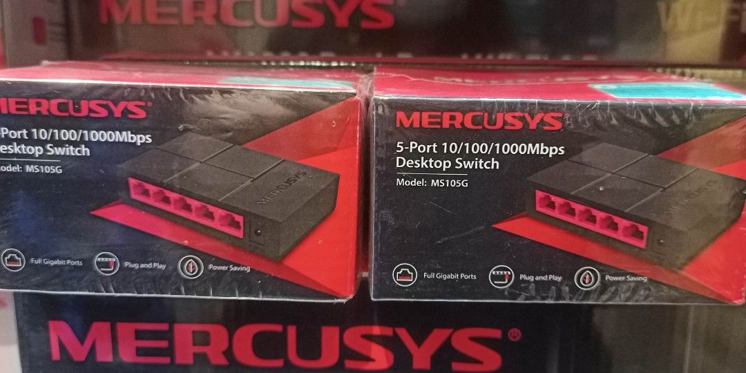 Mercusys MS108 8-Port 10/100Mbps Desktop Switch Network Switch Hub (Category: Networking) located in Makati City. Submitted by techubstoreandaccessories (Listing ID 1219352389, Image 2). Description: Mercusys MS108 8-Port 10/100Mbps Desktop Switch Network Switch Hub On Hand! Ready to Ship! DIRECT SUPPLIER❗❗❗BRANDNEW ITEMS❗❗❗ WITH 7DAYS REPLACEMENT FOR FACTORY DEFECTS AND 1YR WARRANTY ❗️2YRS WARRANTY FOR TRANSCEND DASHCAM & BODYCAM ❗️ 🔹️EDIFIER �