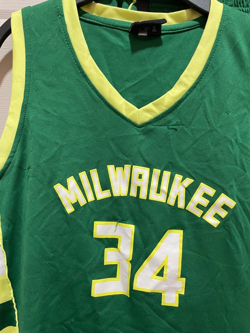 milwaukee bucks green jersey