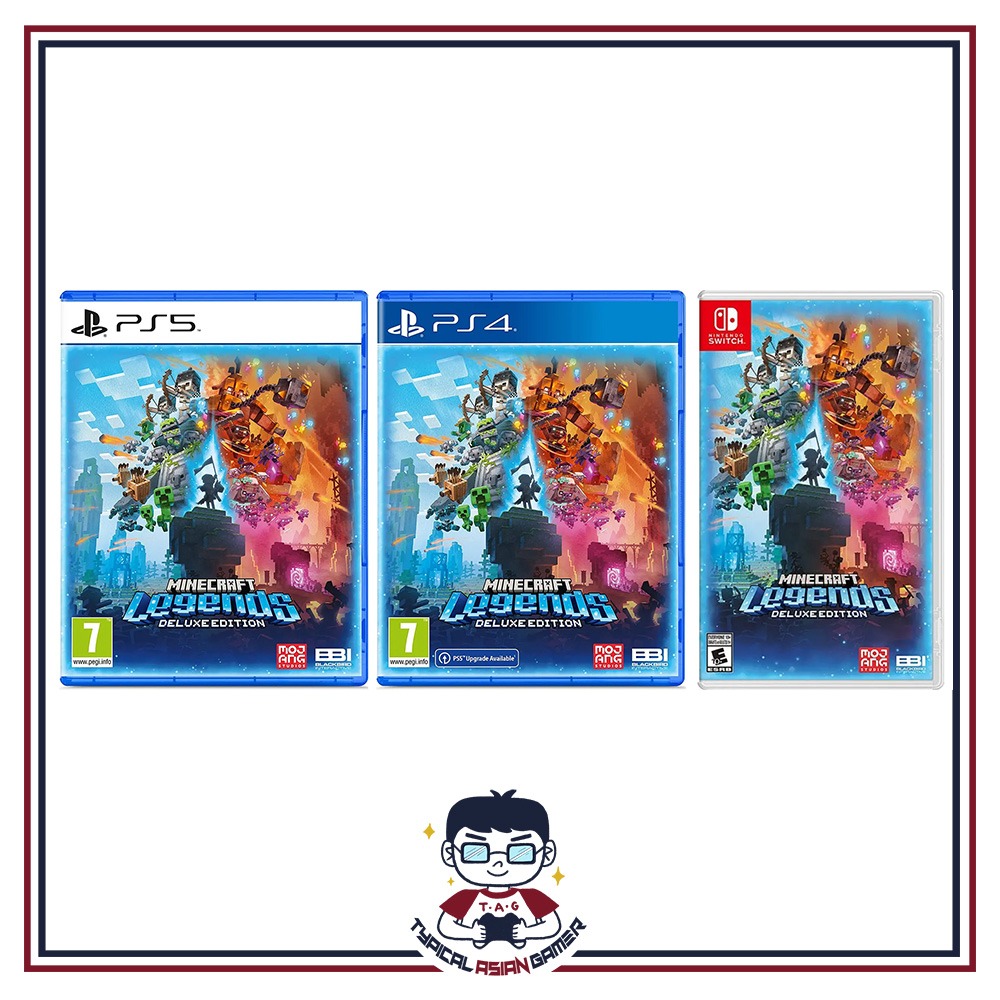 Games, Gaming, Deluxe PlayStation Carousell Edition on Video Video Minecraft Legends [PS5/PS4/Switch],