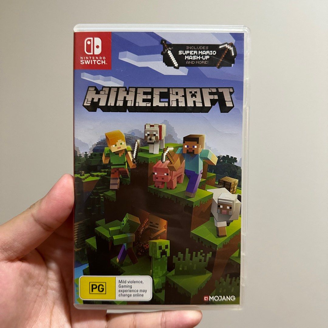 Minecraft switch game, Video Gaming, Video Games, Nintendo on Carousell