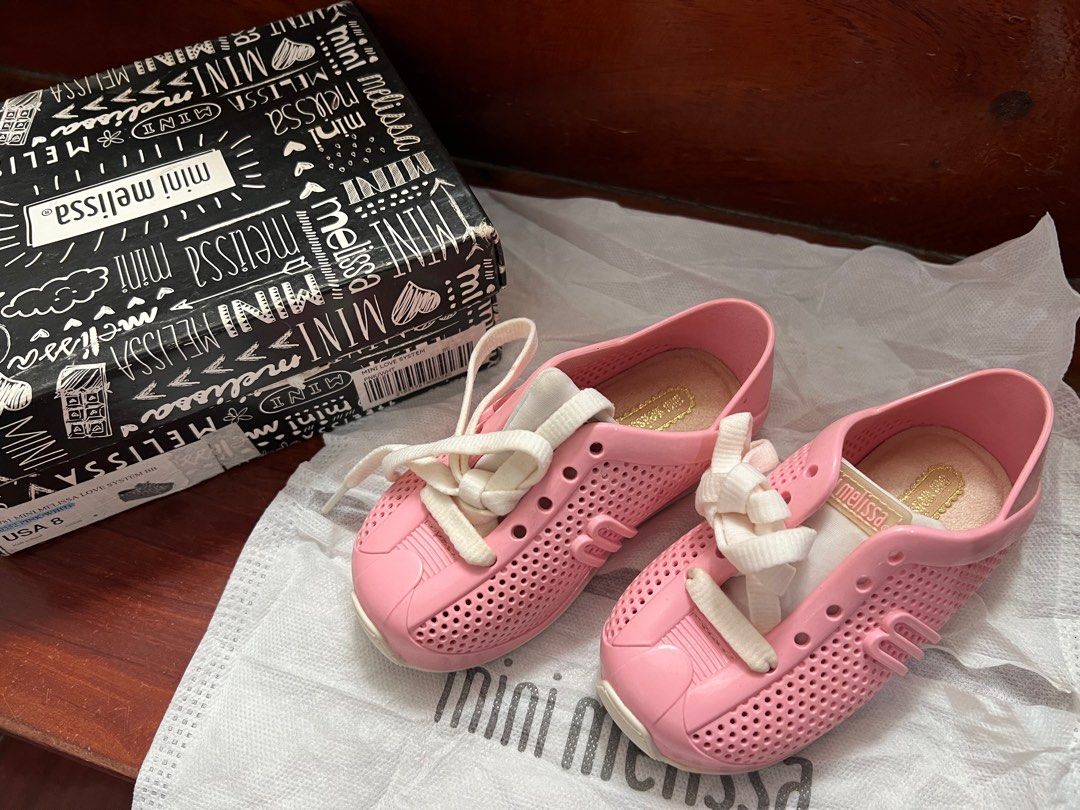 Mini melissa hotsell love system pink