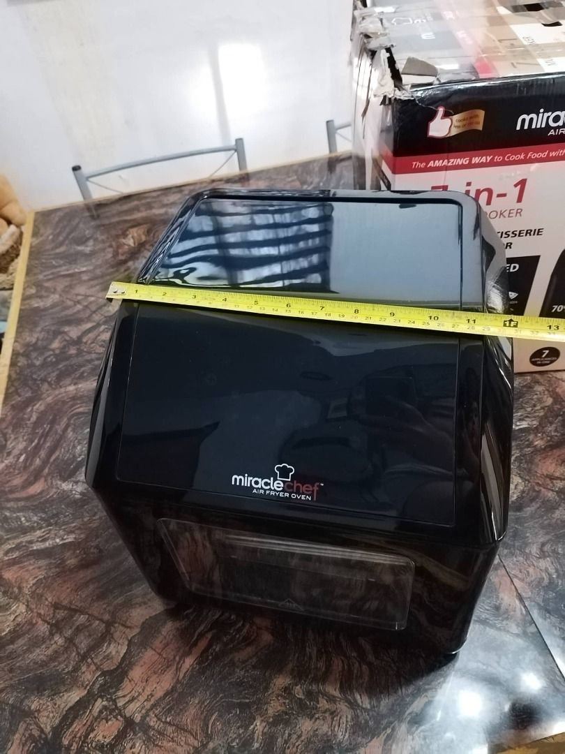 Miracle Chef Air Fryer Oven, Furniture & Home Living, Kitchenware