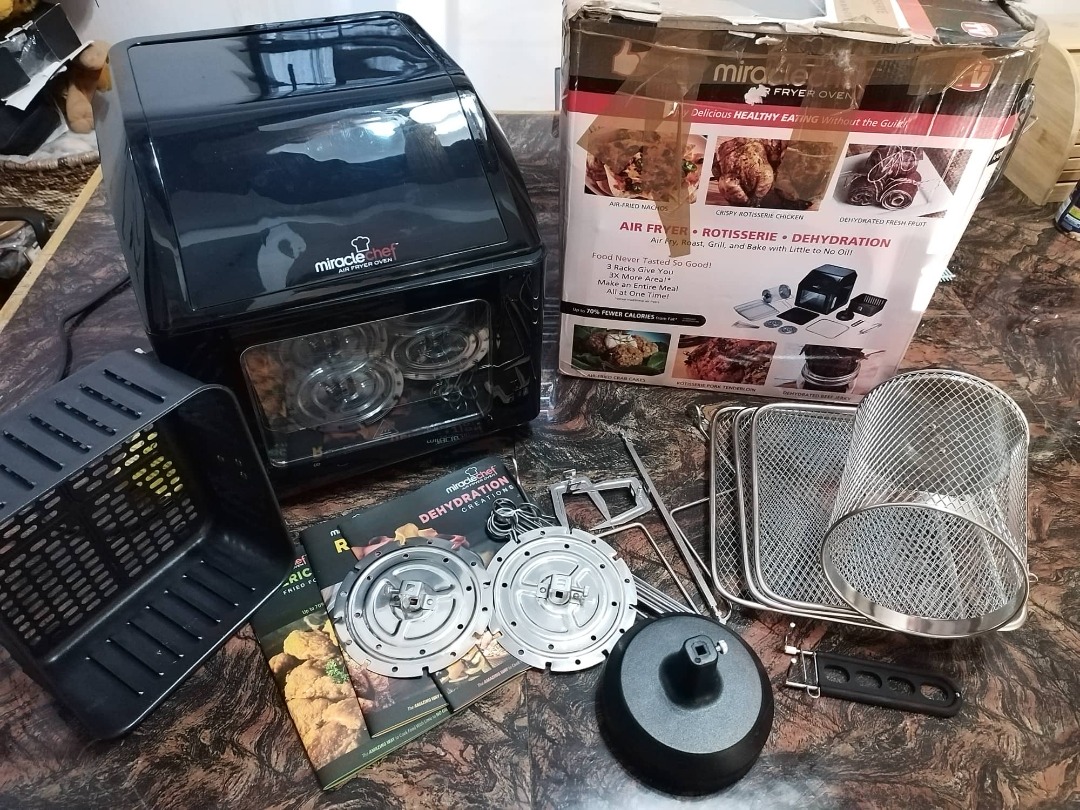Miracle Chef Air Fryer Oven, Furniture & Home Living, Kitchenware