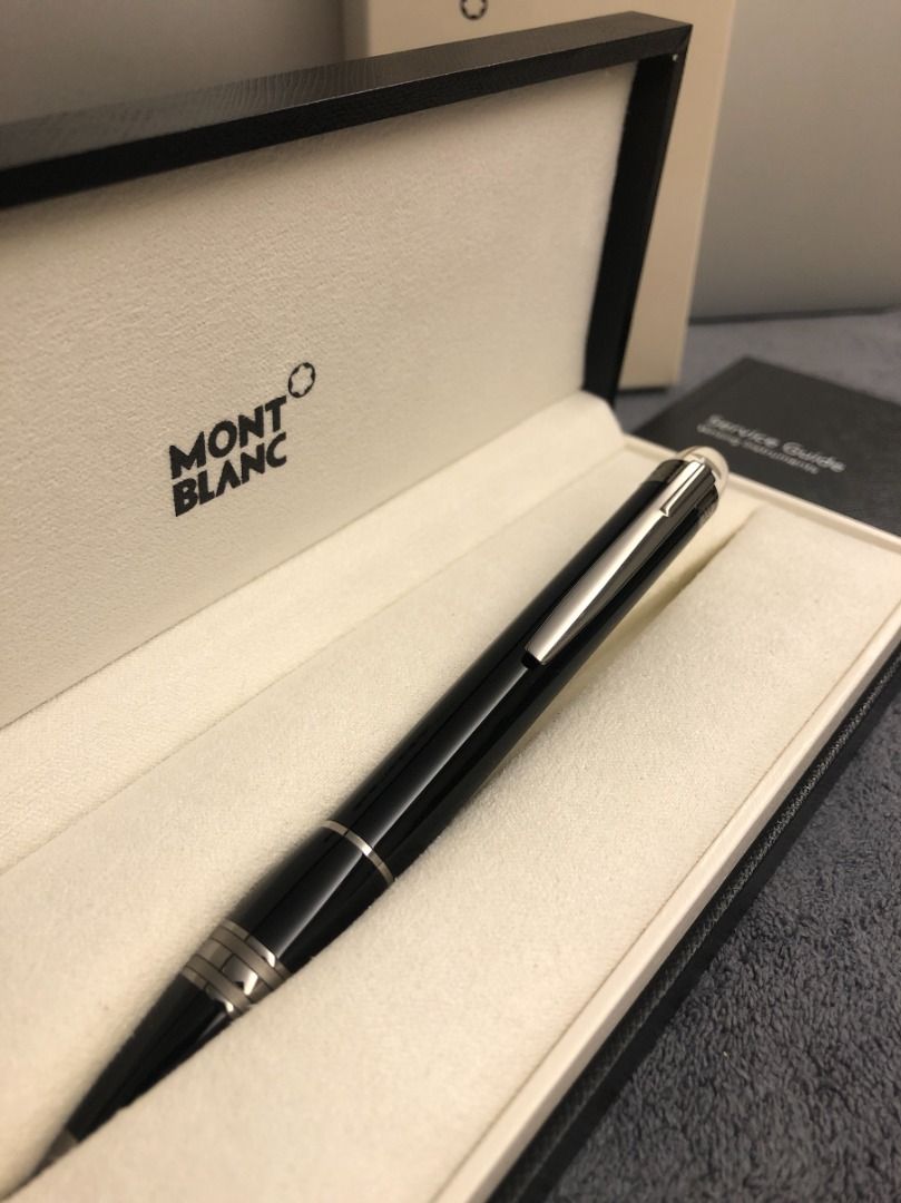 Montblanc starwalker midnight black clearance