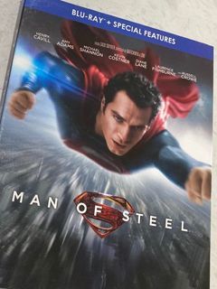 Movie Man of Steel Blu Ray