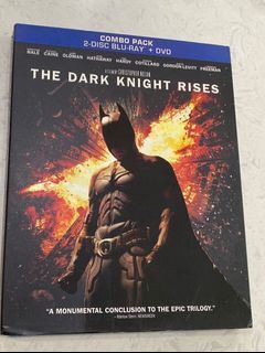 Movie The Dark Knight Rises Blu Ray and DVD