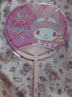 My Melody Kuromi Plastic Fan