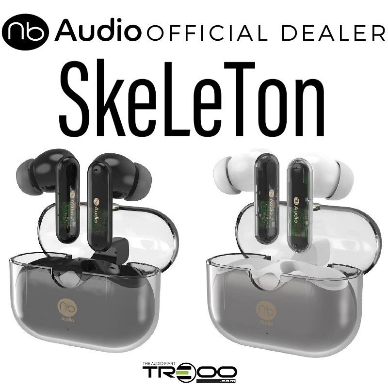 [Discontinued] (nb)Audio SkeLeTon True Wireless Bluetooth Noise ...