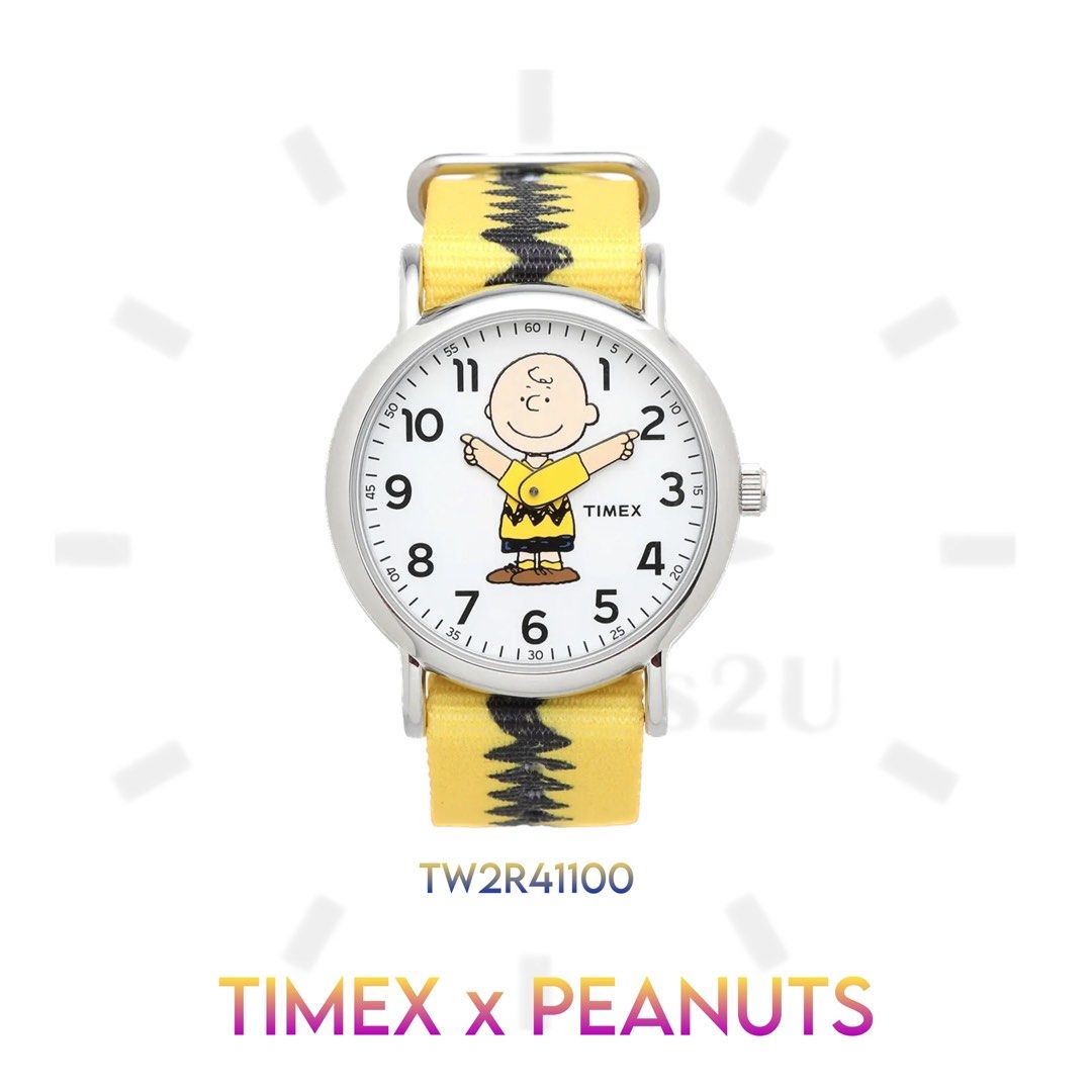 ?NEGO?DELIVERY?NEW+WARRANTY TW2R41100 TIMEX x PEANUTS 100% AUTHENTIC,  Luxury, Watches on Carousell