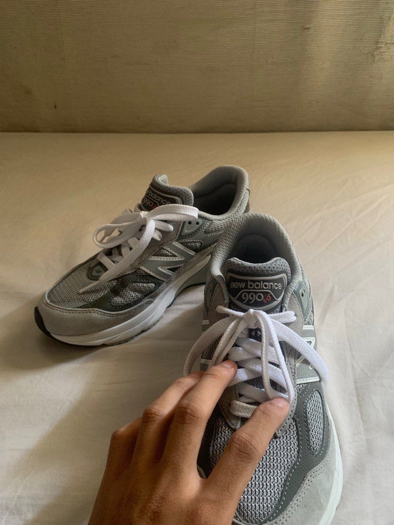 NEW BALANCE 990 v6 KITH GREY Men s Fashion Footwear Sneakers on