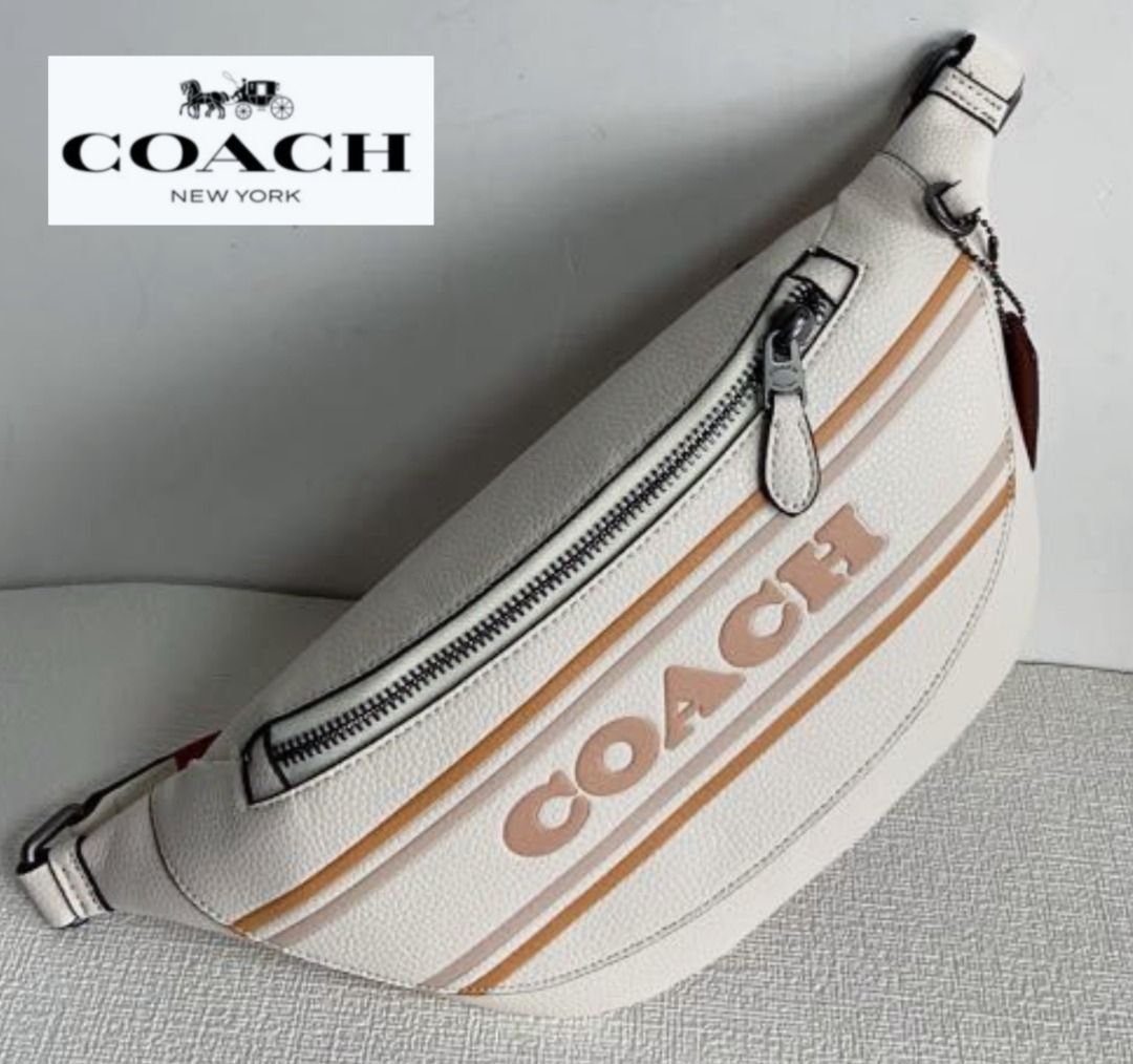Coach belt bag white hotsell