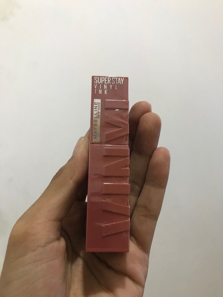 NEW!! Maybelline Super Stay Vinyl Ink, Kesehatan & Kecantikan, Rias ...