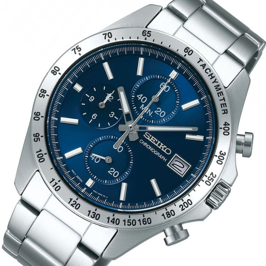 NEW Seiko SBTR023 JDM Spirit Selection Chrono Blue Dial Analog Stainless  Steel Quartz Watch, Men's Fashion, Watches & Accessories, Watches on  Carousell