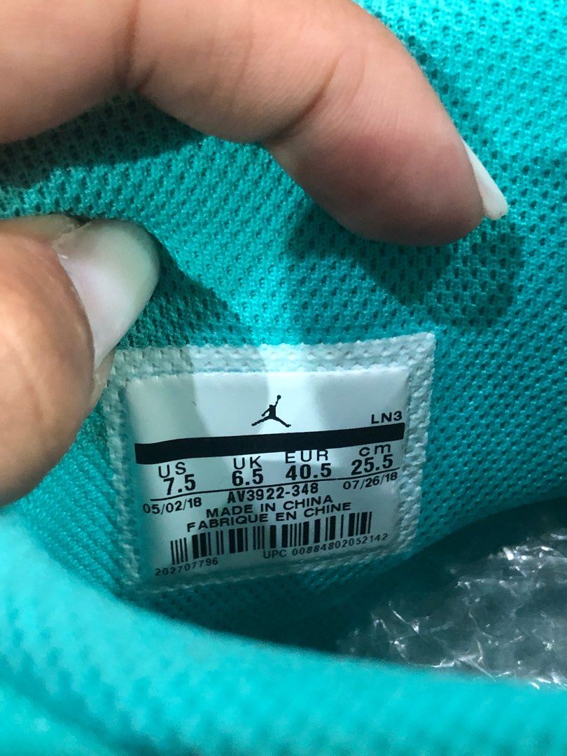 Nike air jordan legacy hyper jade on Carousell