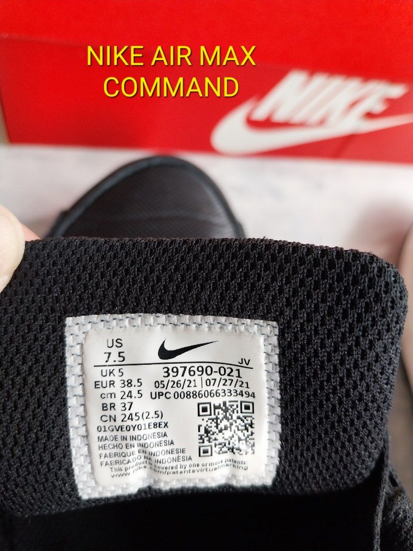 NIKE AIR MAX COMMAND Women s Fashion Footwear Sneakers on Carousell