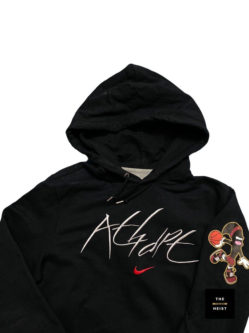nike centre tick hoodie