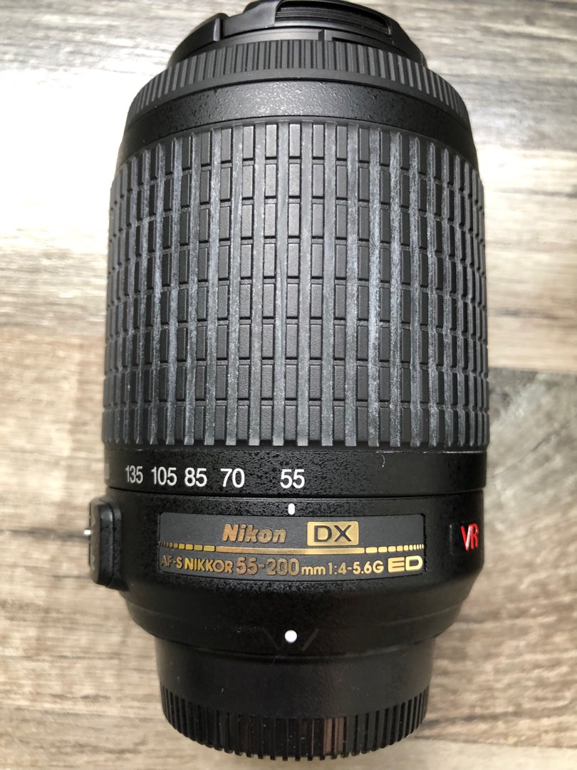 Nikon DX AFS 55200mm VR, Photography, Lens & Kits on Carousell