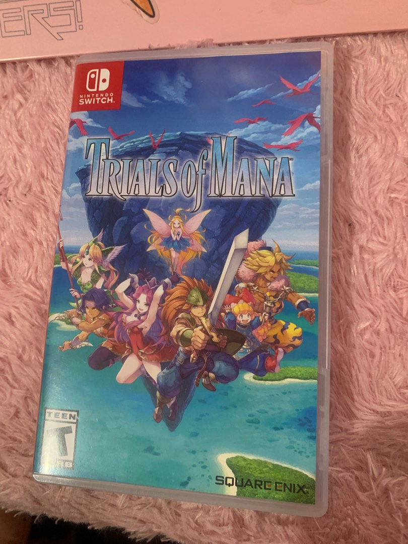 Nintendo switch game Trials of mana, Video Gaming, Video Games