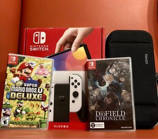 Nintendo Switch OLED + Mario/Diofield