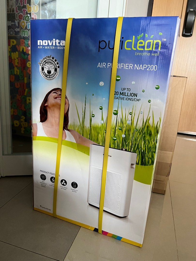 Novita Puri Clean Air Purifier NAP200, TV & Home Appliances, Air Purifiers & Dehumidifiers on