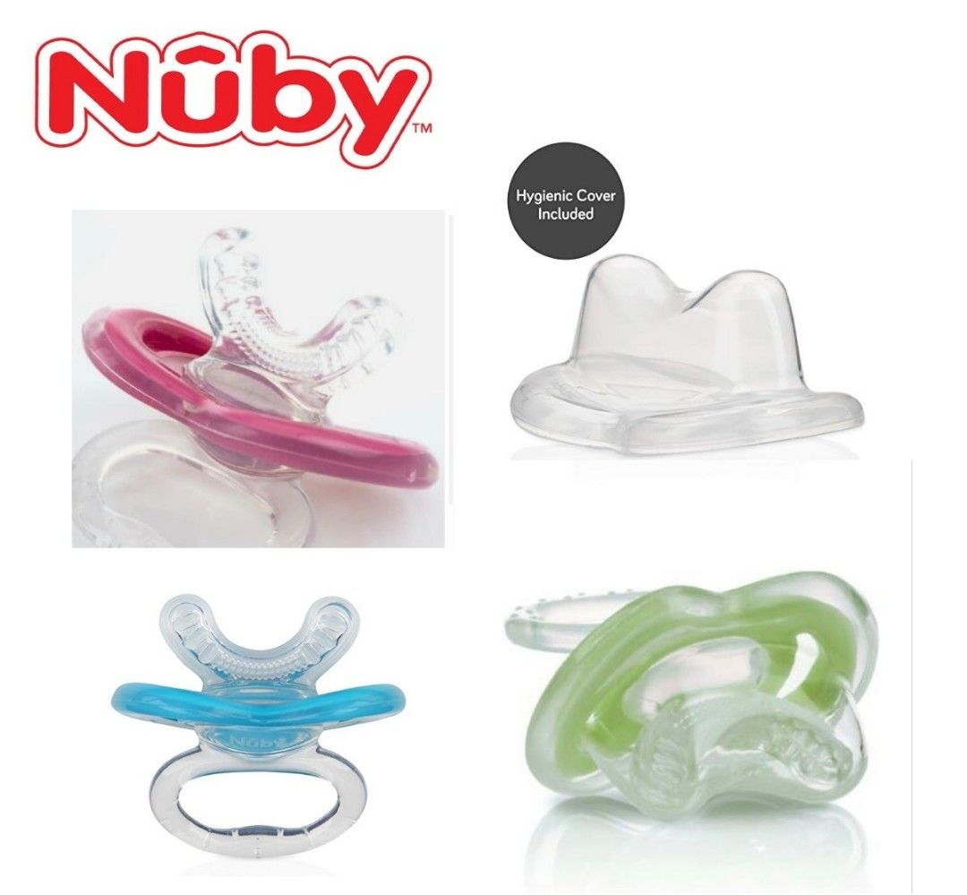 Nuby Natural Touch First Gum eez Pacifier Teether 1pc Babies