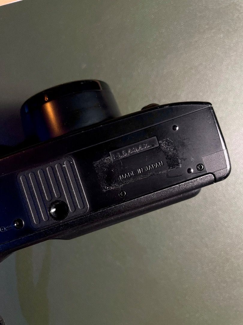 Olympus AZ100 Zoom 35mm film camera, Photography, Cameras on Carousell