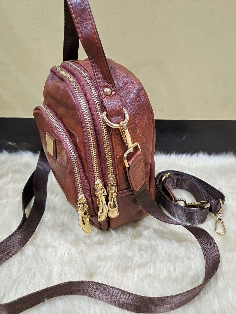 Omar Sharif Paris Sling Backpack Bag Women s Fashion Bags Wallets Backpacks on Carousell