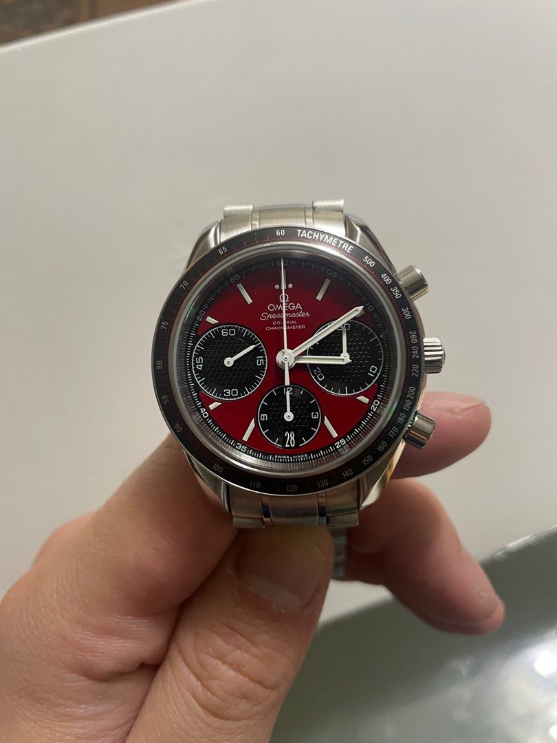 Red hot sale omega speedmaster
