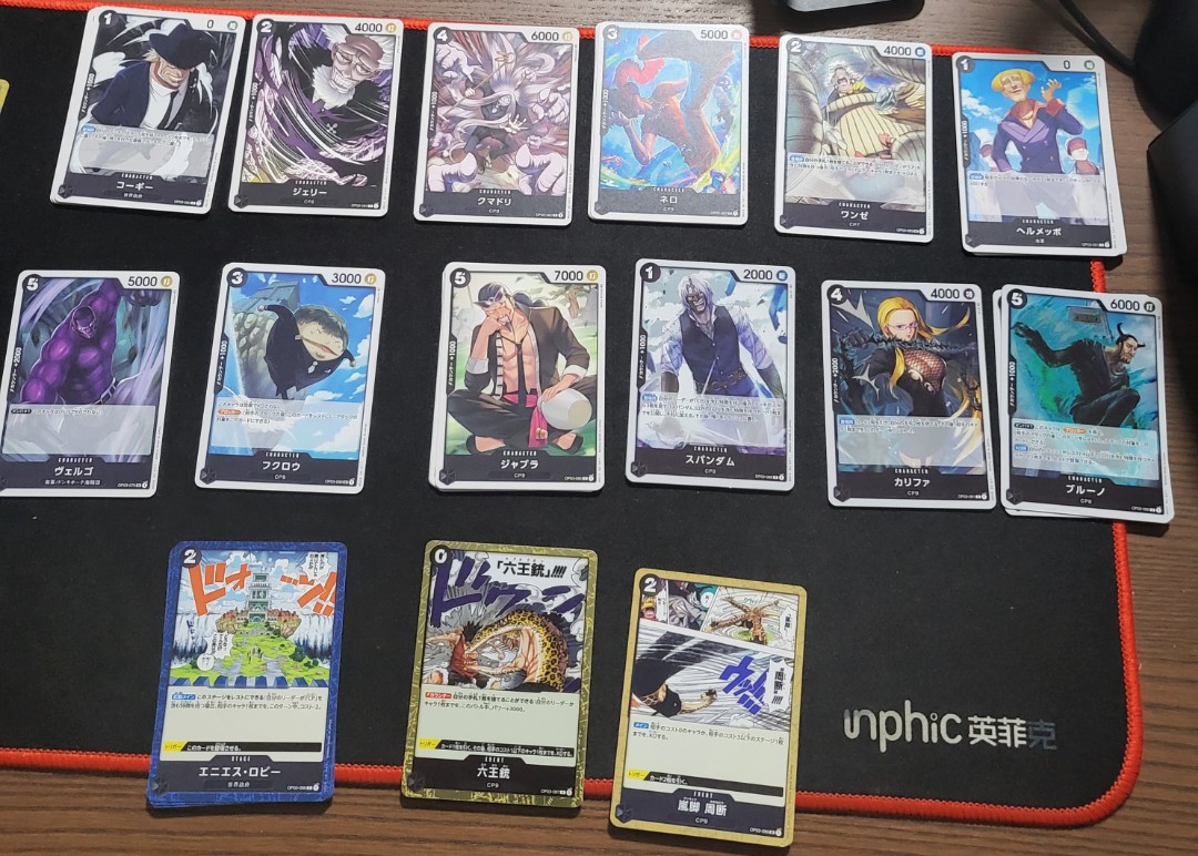 Op03 booster pack pull (Black), Hobbies & Toys, Toys & Games on Carousell