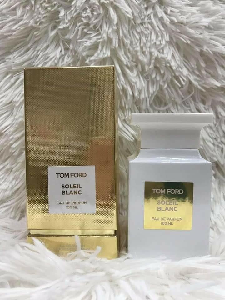 Perfume Tom Ford Soleil blanc 100ML Perfume Tester QUALITY CLEAR STOCK FREE  POSTAGE NEW Box, Beauty & Personal Care, Fragrance & Deodorants on Carousell