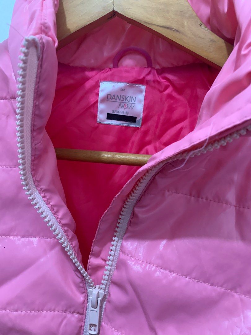 Pink Puffer Jacket on Carousell