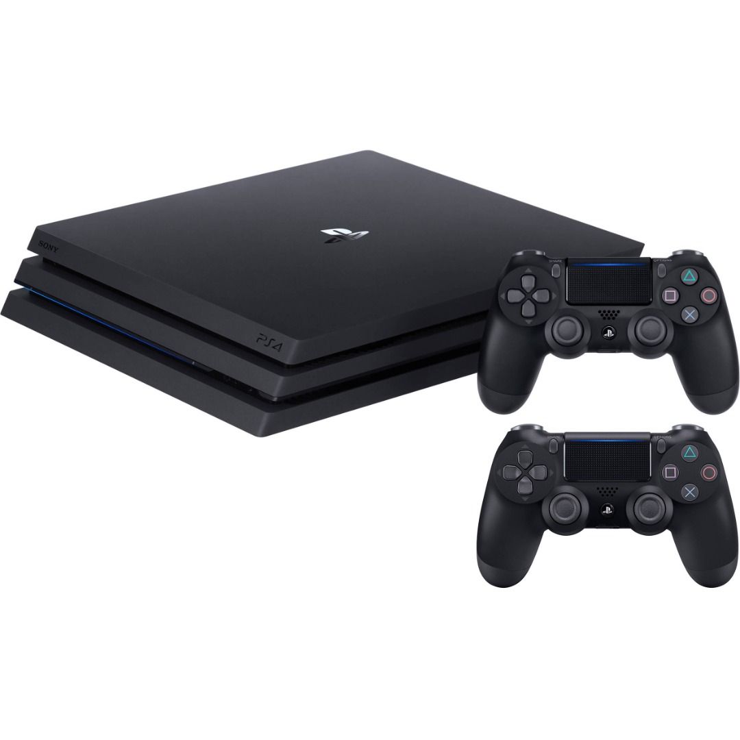 Ps4 pro with 2025 two controllers