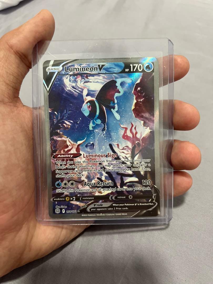 Pokemon TCG Lumineon V 156/172