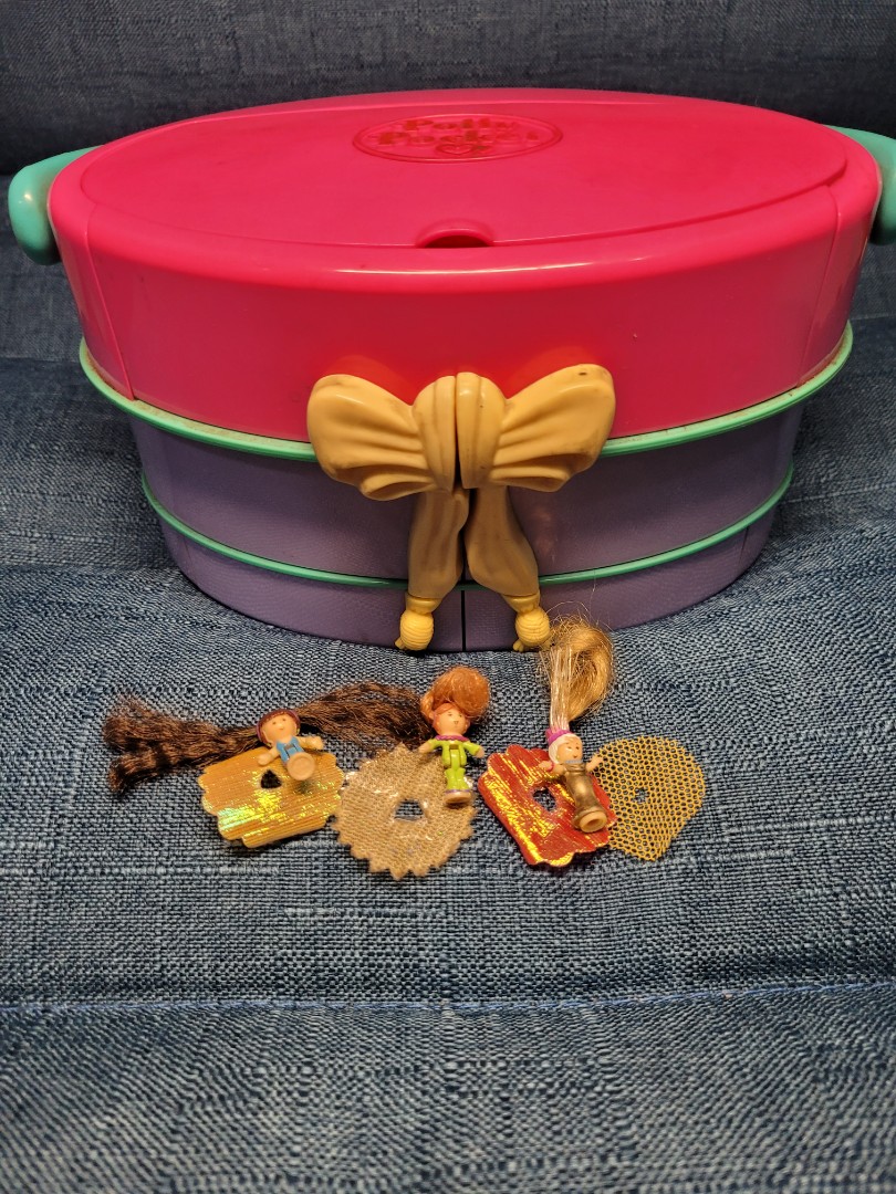 Salon de Coiffure avec 1 personnage - Polly Pocket 1995 - Bluebird - Jeux & Jouets