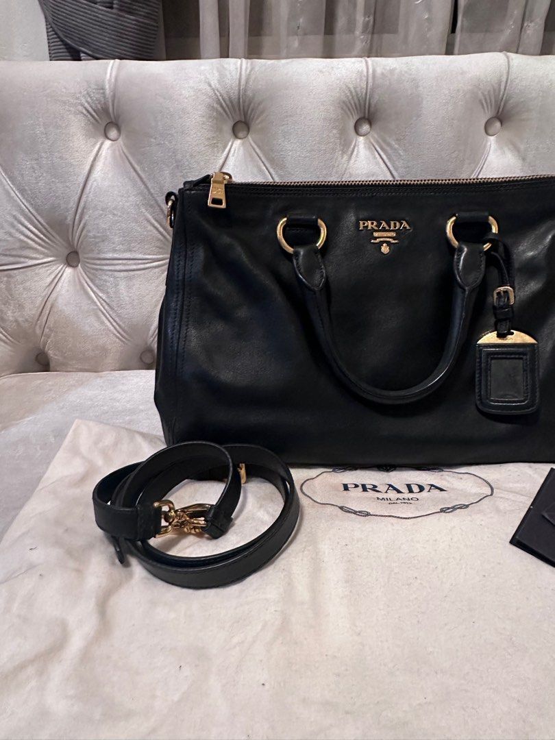 Prada soft calf clearance nero