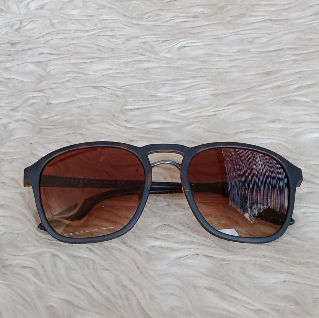 PRADA SPS02S U61 6S1 size 55mm Italy Fesyen Pria Aksesoris