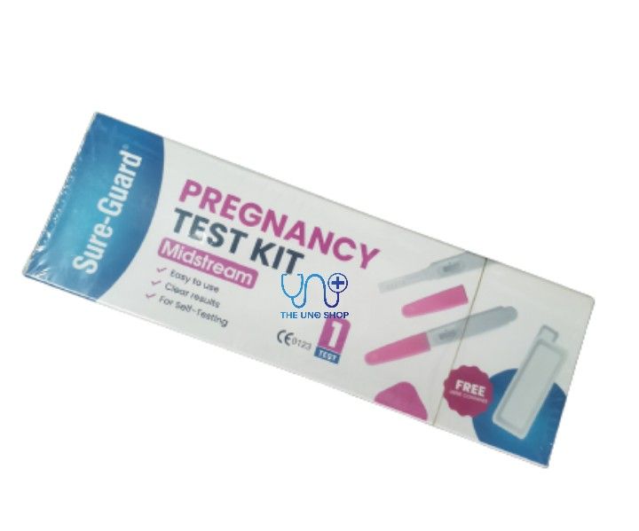 Pregnancy Test Midstream Sureguard (Category: Medical Supplies & Tools) located in Manila. Submitted by theunoshop (Listing ID 1219248306, Image 1). Description: 1 Test Easy to use Clear result For self testing.
