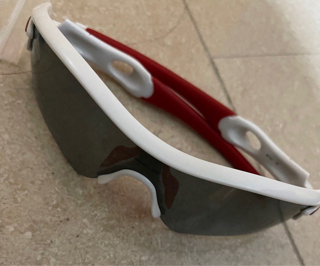 Oakley radar red iridium shop